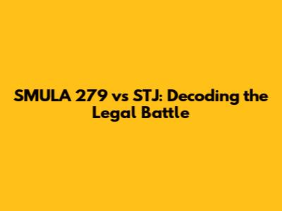 SMULA 279 vs STJ: Decoding the Legal Battle